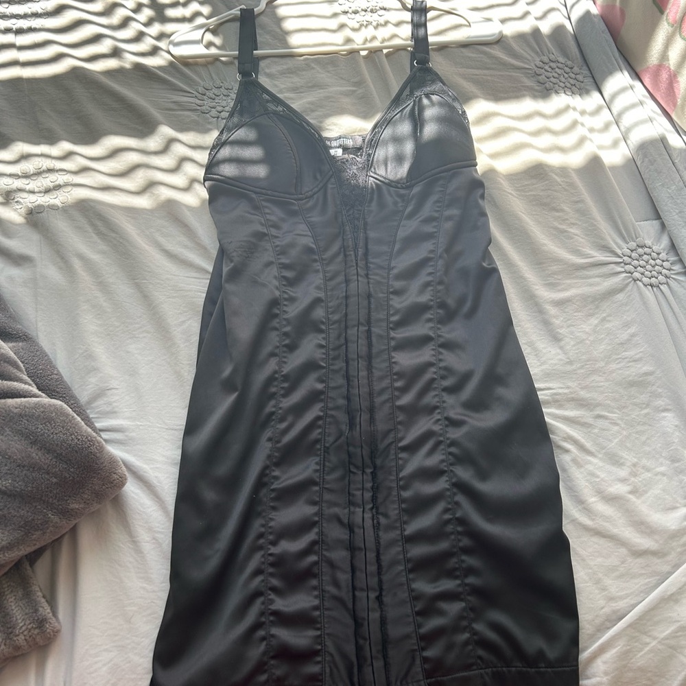 urban outfitters black mini dress